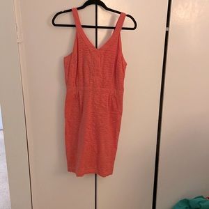 Old navy coral pink dress. Size 8 super cute.